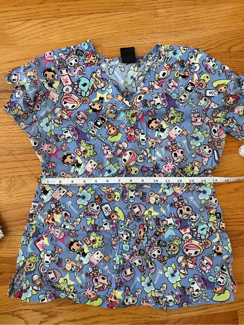 Tokidoki xs scrub top extra small